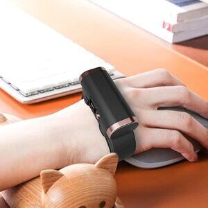 Rechargeable Hand Warmer Bracelet Black